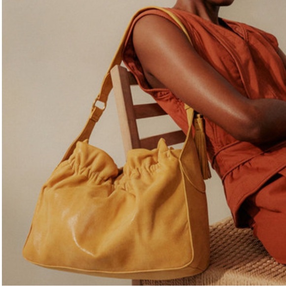 HOBO Mustard Yellow Shoulder Bag - Picture 1 of 10